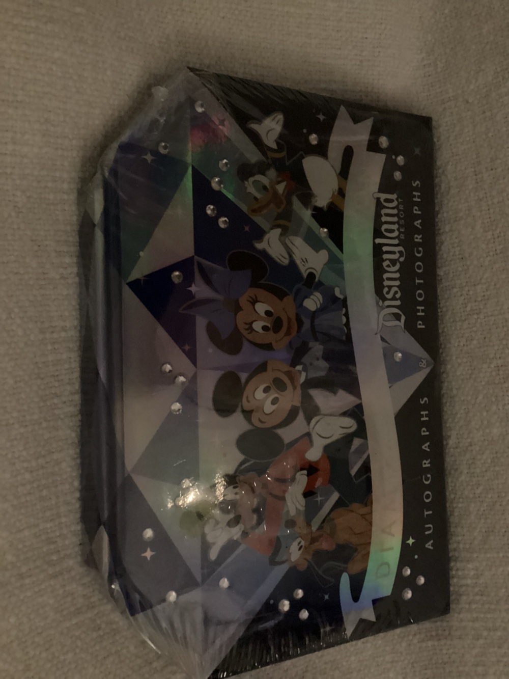 Diamond Celebration Disneyland Autograph Book
